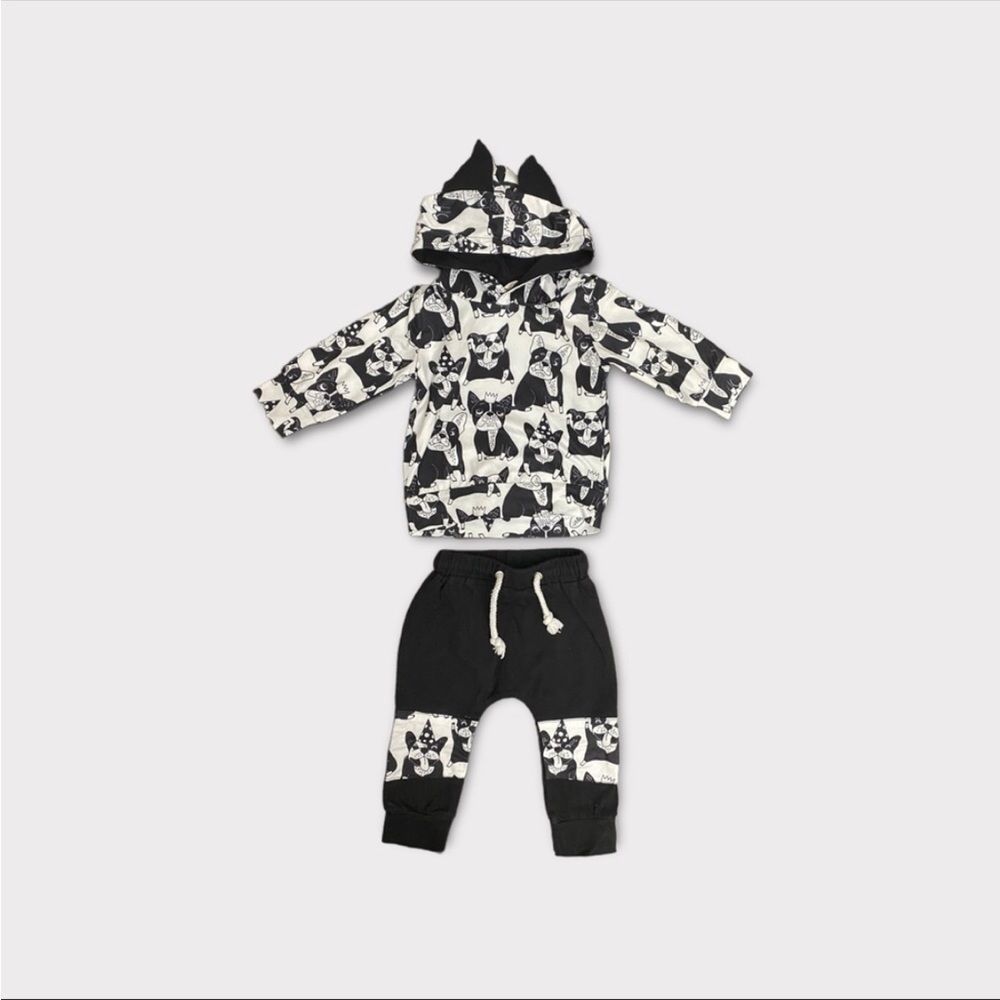 PUPPY Print Matching Outfit